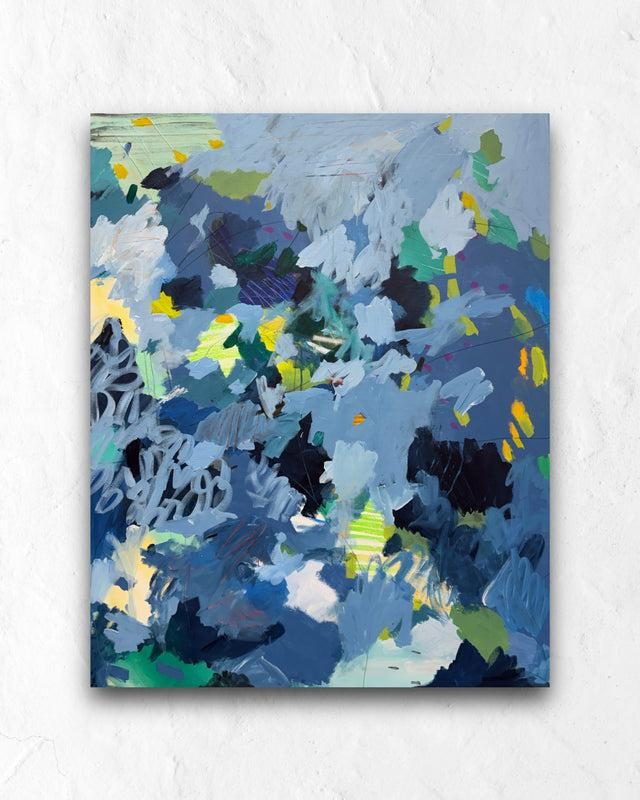 Zest for Life, Mixed Media Painting